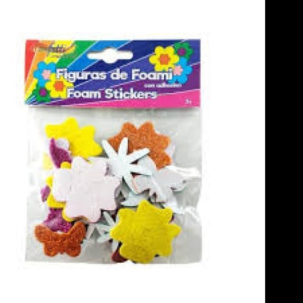 BOLSA FIGURAS FOAMI CADH. TULIPANES 1001 14G.